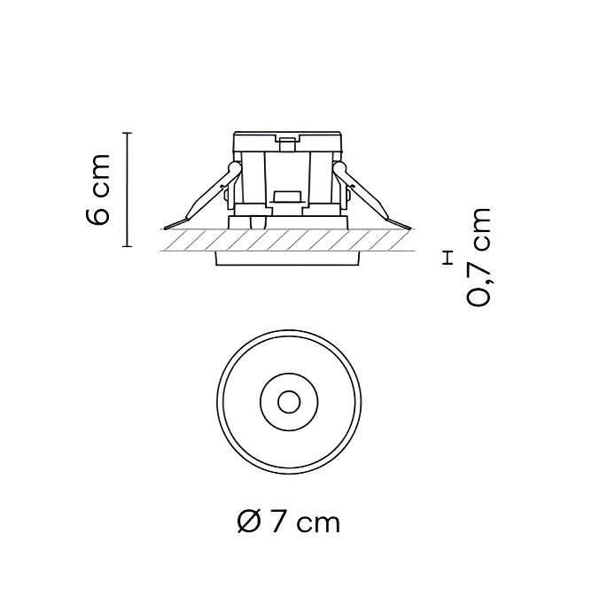 Потолочный светильник  Vibia Circle - фото-3 | interior market