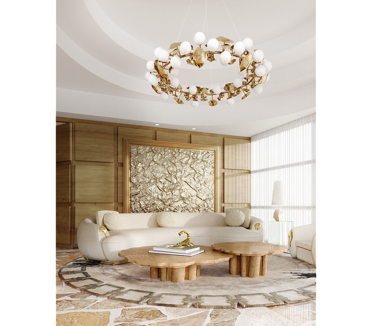 Диван Boca do Lobo Soleil Cream Curved Sofa - фото-7 | interior market