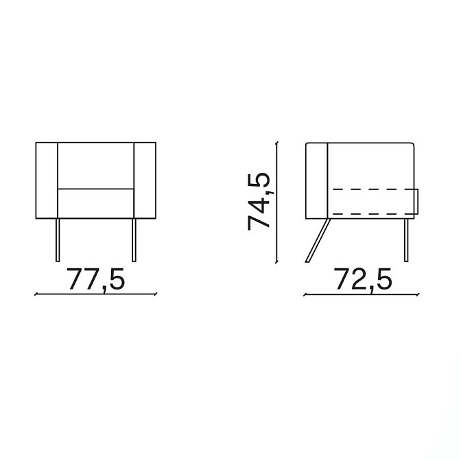 Кресло Novamobili Onni - фото-8 | interior market