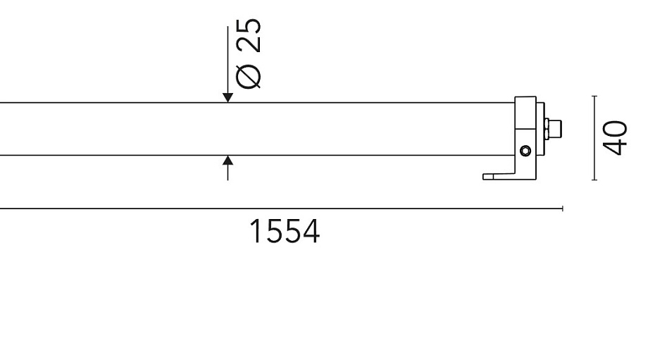 Технический свет Flos Tau L 1554 - фото-4 | interior market