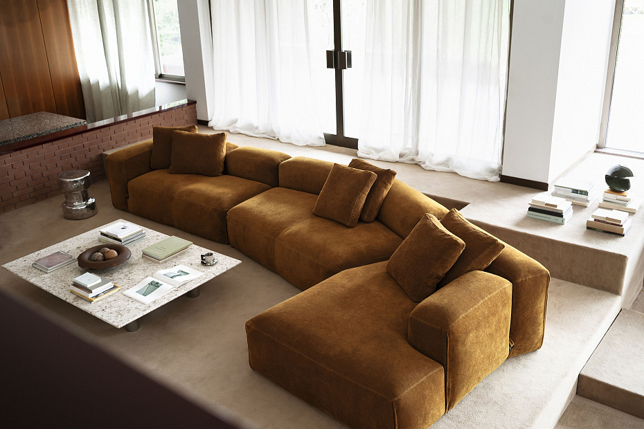 Модульный диван Tacchini Le Mura XL - фото-3 | interior market