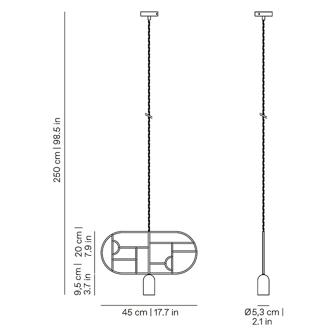 Потолочный светильник NOMON Wooden Dots - фото-2 | interior market