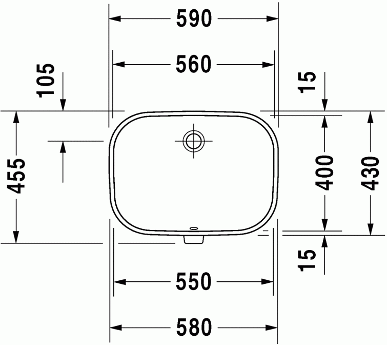 Раковина  Duravit D-CODE - фото-2 | interior market