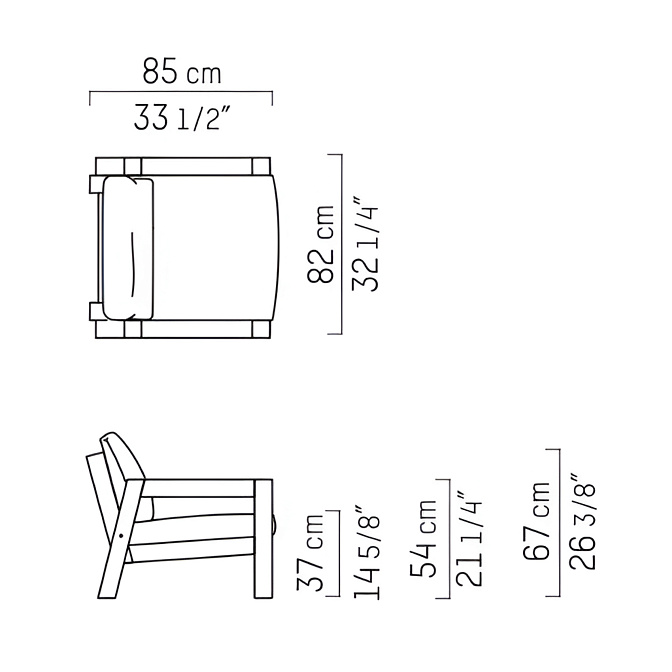 Кресло для улицы Studio Piet Boon LARS - фото-4 | interior market
