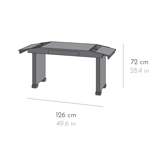 Письменный стол Pierre Chareau Petit bureau pans coupés - фото-2 | interior market