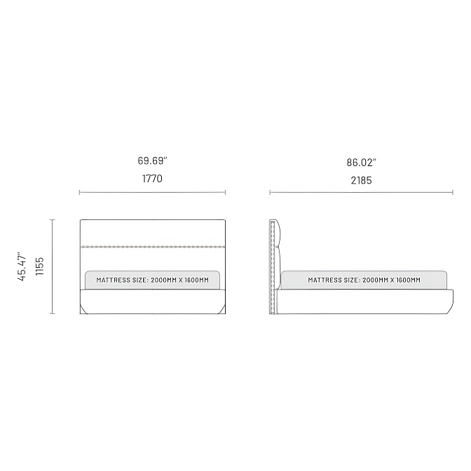 Кровать Domkapa FRANCIS - фото-4 | interior market Кровать Domkapa FRANCIS - фото-4 | interior market
