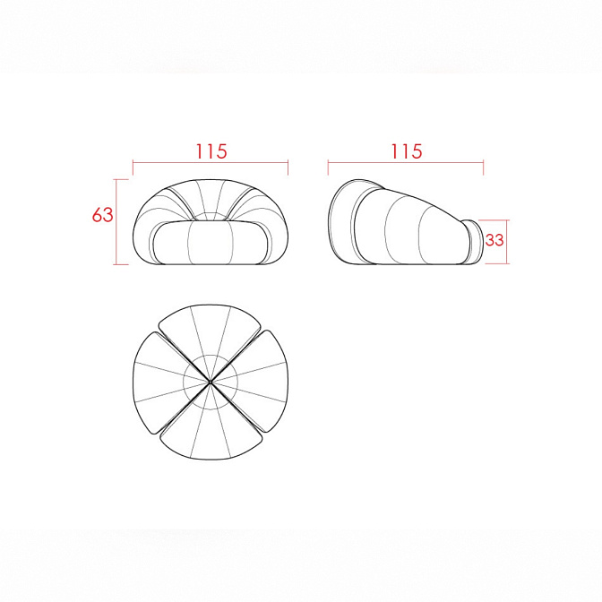 Кресло JNL FLORIS - фото-3 | interior market