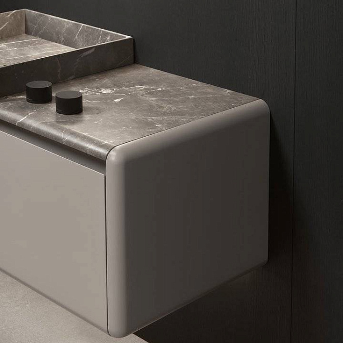 Комплект мебели с раковиной, LED подсветка 3000K Antonio Lupi OKURA - фото-3 | interior market