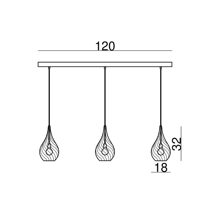 Потолочный светильник  CANGINI&TUCCI LACRIMA - фото-4 | interior market