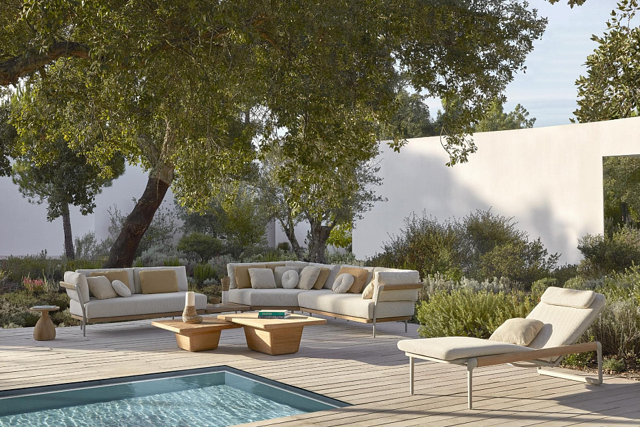 Шезлонг для улицы Manutti Flows - фото-6 | interior market