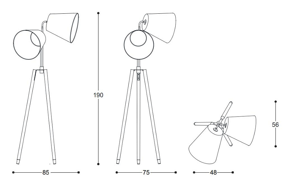 Торшер  Black Tie Bell - фото-5 | interior market