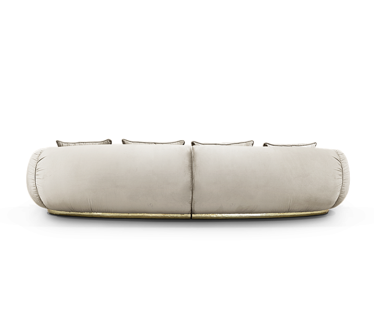 Диван Boca do Lobo Soleil Cream Curved Sofa - фото-4 | interior market