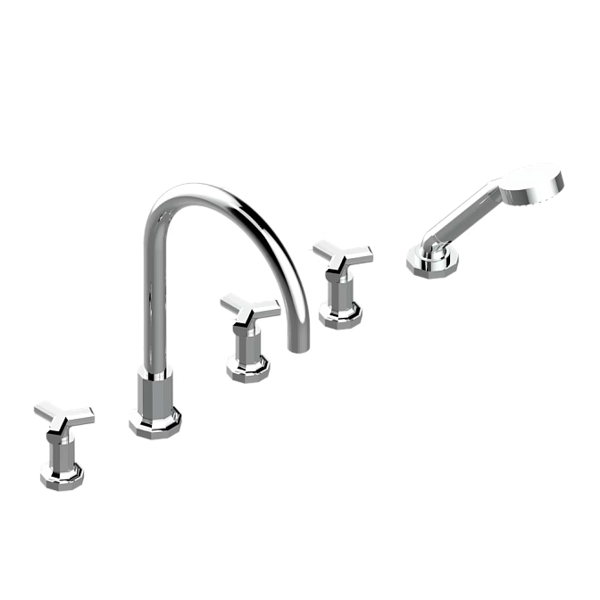 Смеситель на ванну THG Les Ondes - фото-1 | interior market