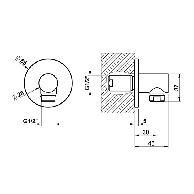 Соединитель Gessi ANELLO/INGRANAGGIO - фото-2 | interior market