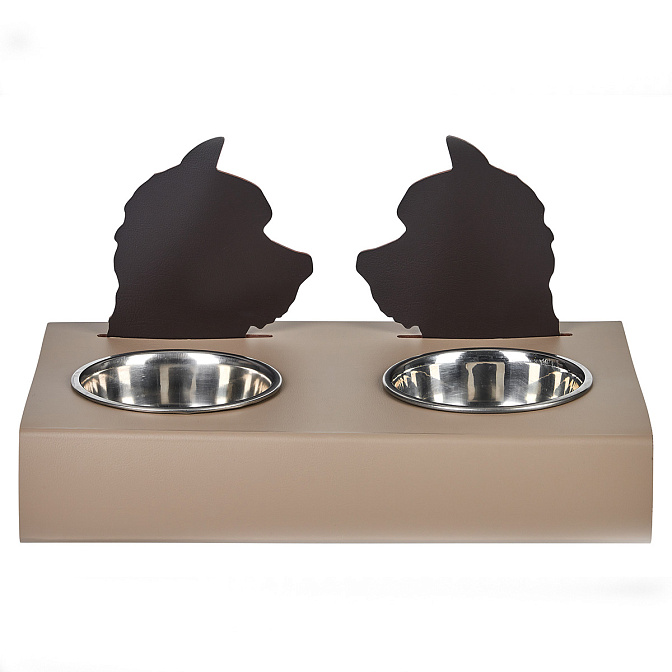 Подставка с мисками Dog  ADJ  - фото-1 | interior market
