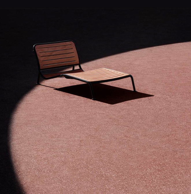 Уличный шезлонг Living Divani Super Frog - фото-4 | interior market