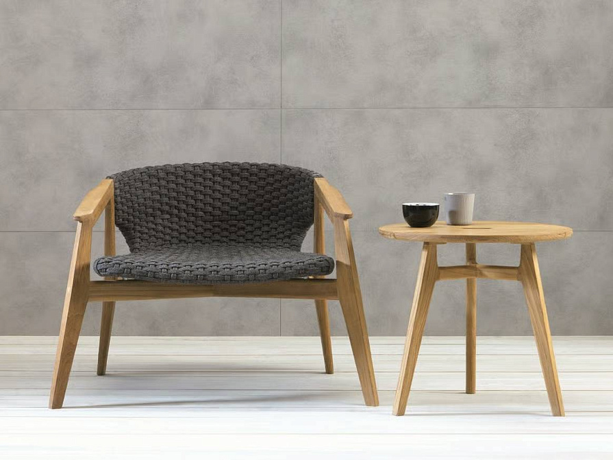 Кофейный столик для улицы Ethimo Knit - фото-2 | interior market