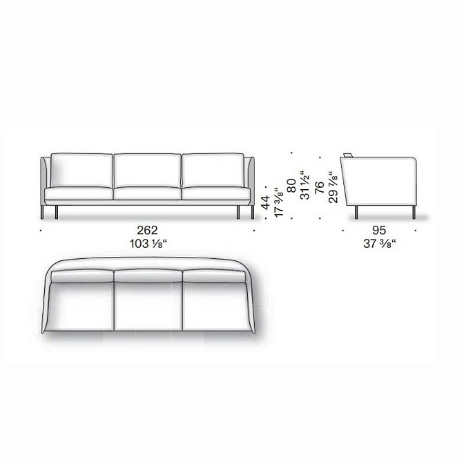 Диван De Padova BLENDY - фото-3 | interior market