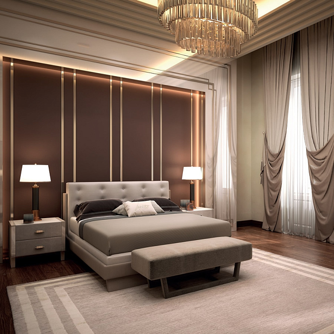 Банкетка Inedito/Asnaghi LEXINGTON - фото-3 | interior market