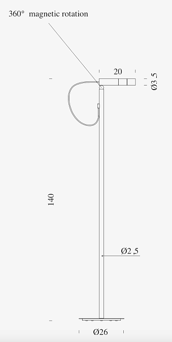 Напольный светильник Nemo TYPE  - фото-5 | interior market
