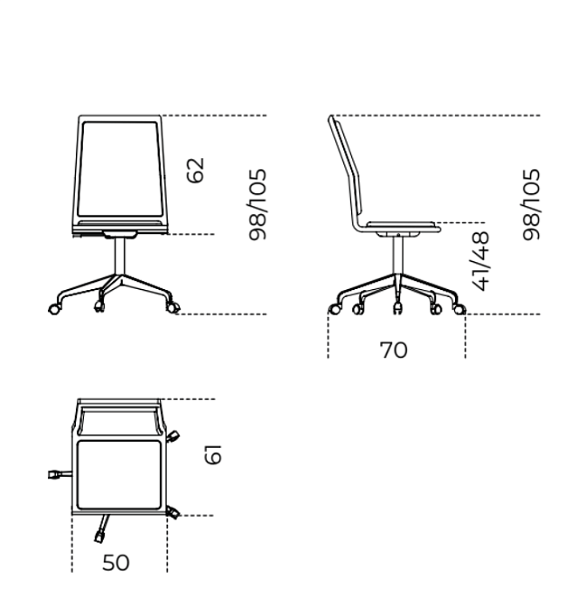 Офисное кресло Gallotti&Radice OFX 09 - фото-2 | interior market