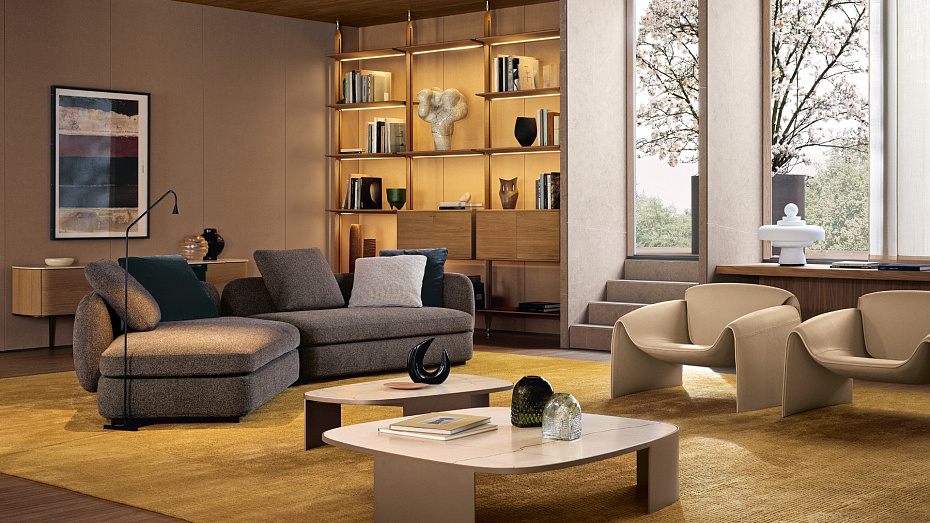 Ковер  Poliform Relief - фото-2 | interior market