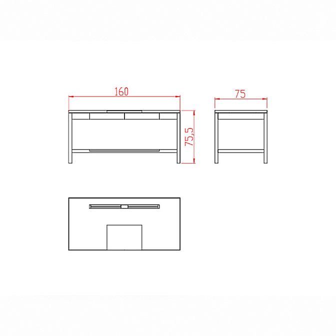 Письменный стол JNL St Johns - фото-3 | interior market