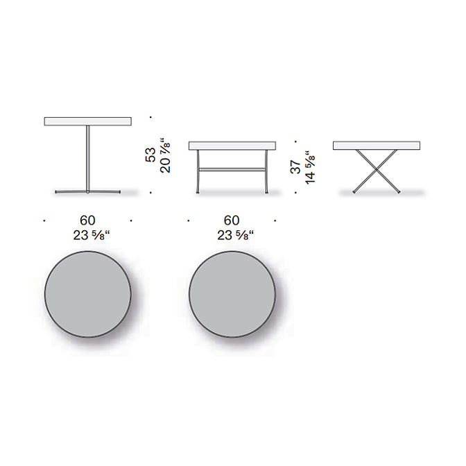 Журнальный столик De Padova CHAB-TABLE - фото-2 | interior market