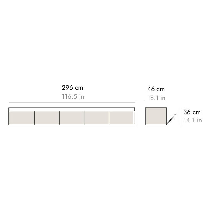 Тумба под ТВ PUNT Stockholm - фото-3 | interior market