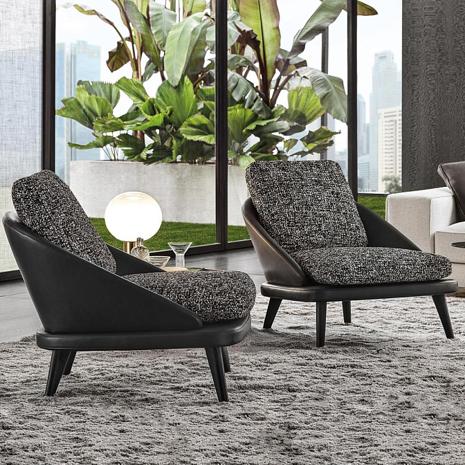 Кресло Minotti Lawson - фото-1 | interior market
