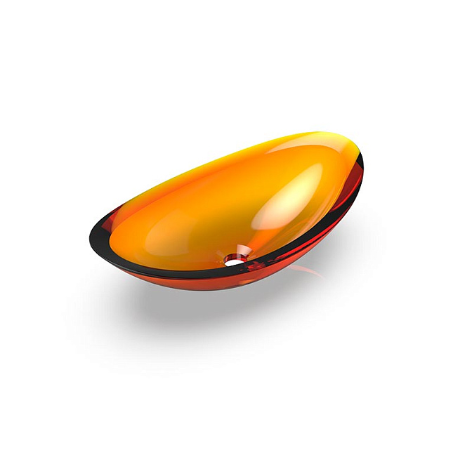 Knief 70204060 Charm Shape Раковина, цвет Citrin # 060 (Crystal Orange 0700-080-08) - фото-1 | interior market