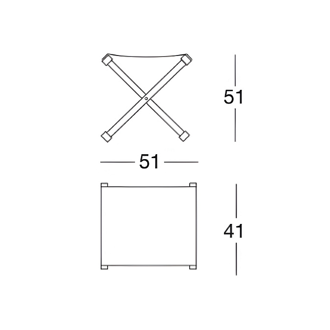 Табурет Longhi Stadel - фото-4 | interior market
