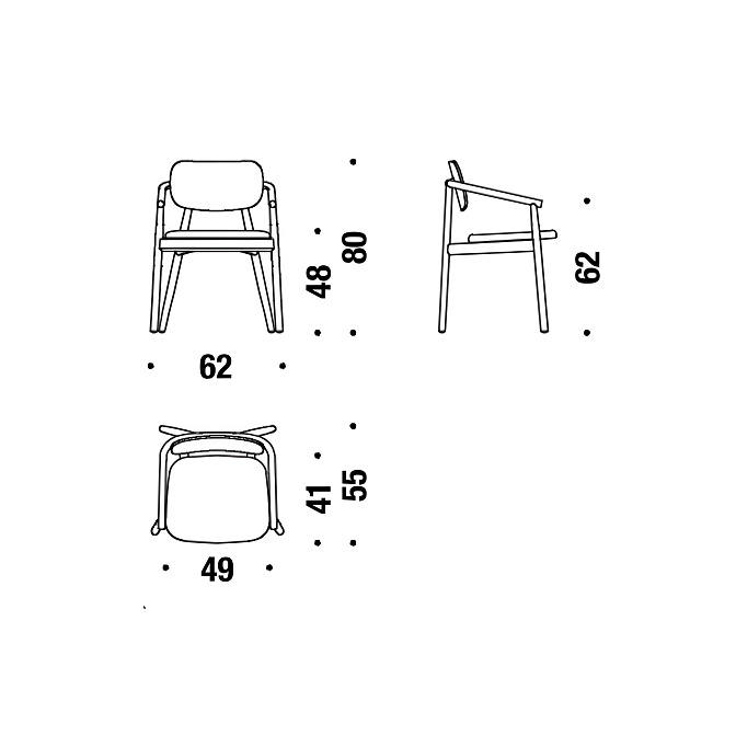 Стул Moroso Klara - фото-2 | interior market