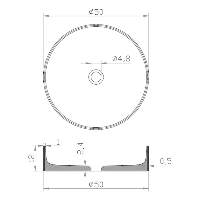 Раковина  Kreoo BLESSED CIRCLE - фото-4 | interior market