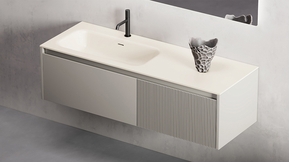 Раковина подвесная SALINI ONDA FLOW ROUND 72 - фото-9 | interior market