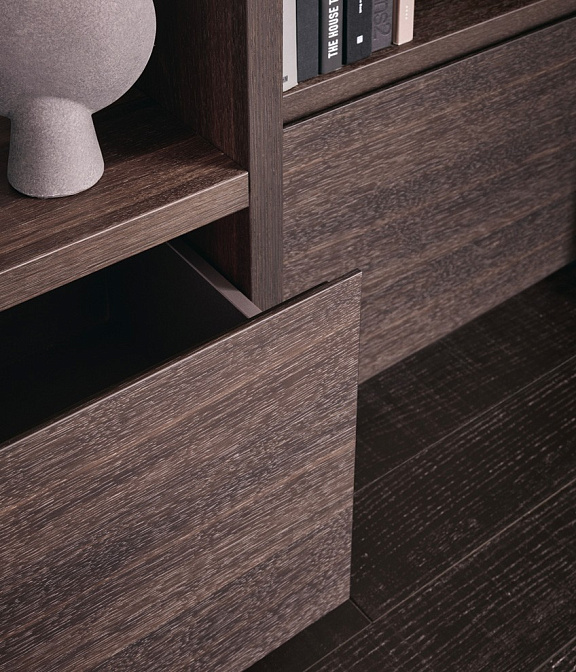 Книжный шкаф Poliform Wall System - фото-2 | interior market