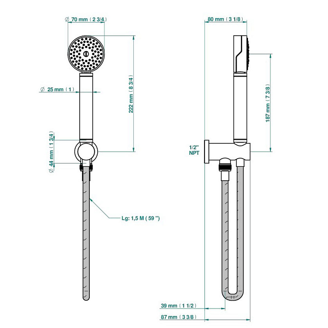 Смеситель THG ZOOM.7 - фото-2 | interior market
