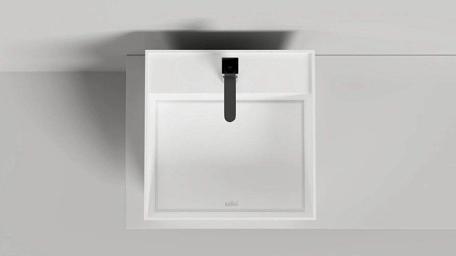 Раковина накладная матовая SALINI ARMONIA SQUARE TOP 03 - фото-2 | interior market