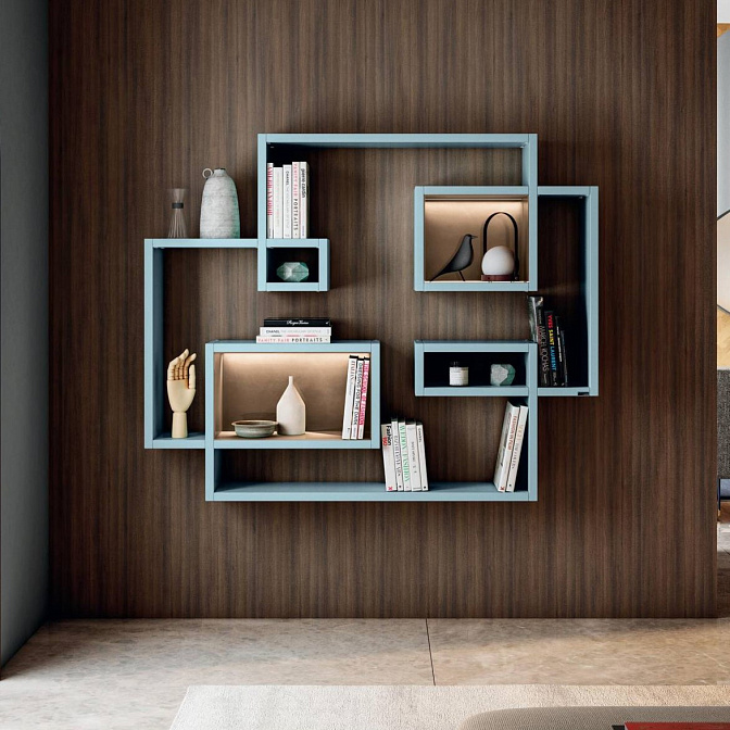 Модульный настенный стеллаж Lago LagoLinea - фото-1 | interior market