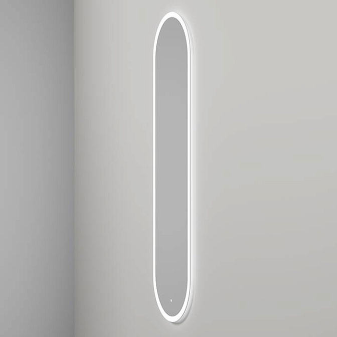 Зеркало для ванной SALINI ARMONIA овальное c двойной LED подсветкой - фото-2 | interior market