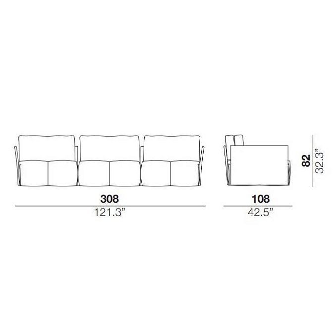 Модульный диван Cierre Tab - фото-5 | interior market