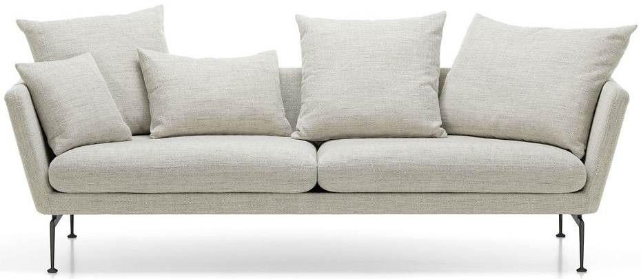Диван Vitra Suita Sofa 3-Seater, back cushions - фото-1 | interior market
