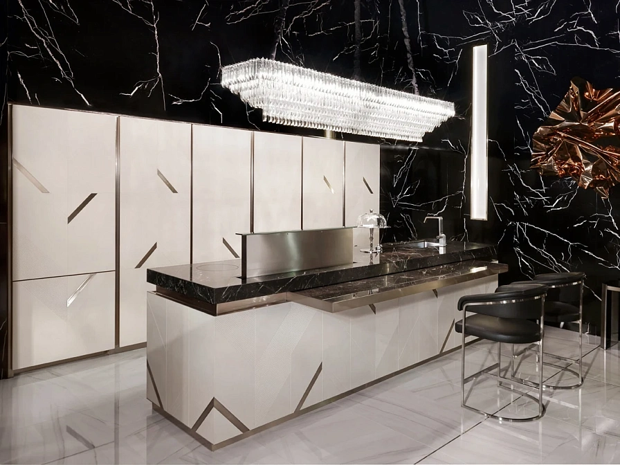 Кухня с островом Visionnaire By Ipe Cavalli Mayfair - фото-3 | interior market