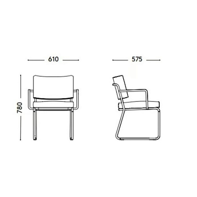 Стул Porro Sixte - фото-5 | interior market