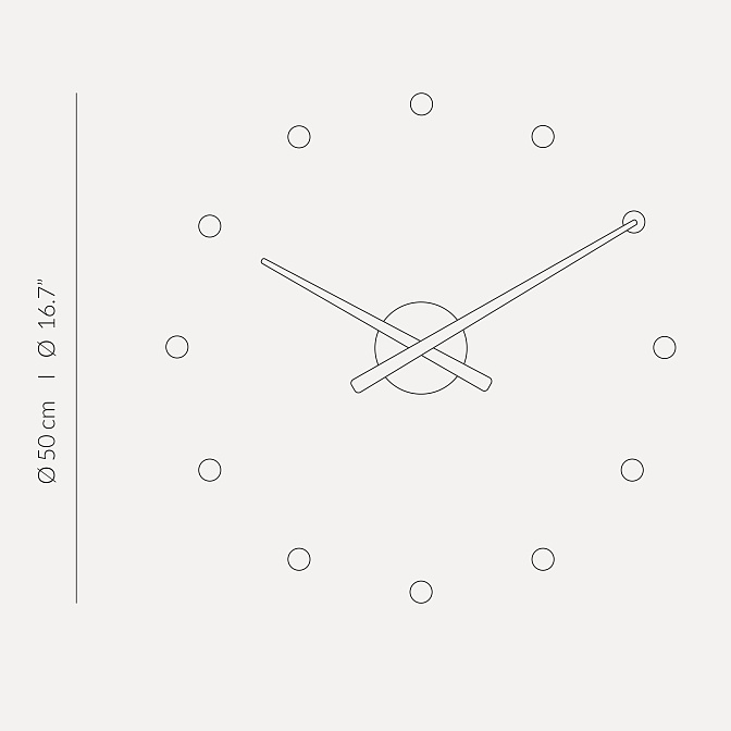 Часы настенные OJ MINI NOMON - фото-4 | interior market