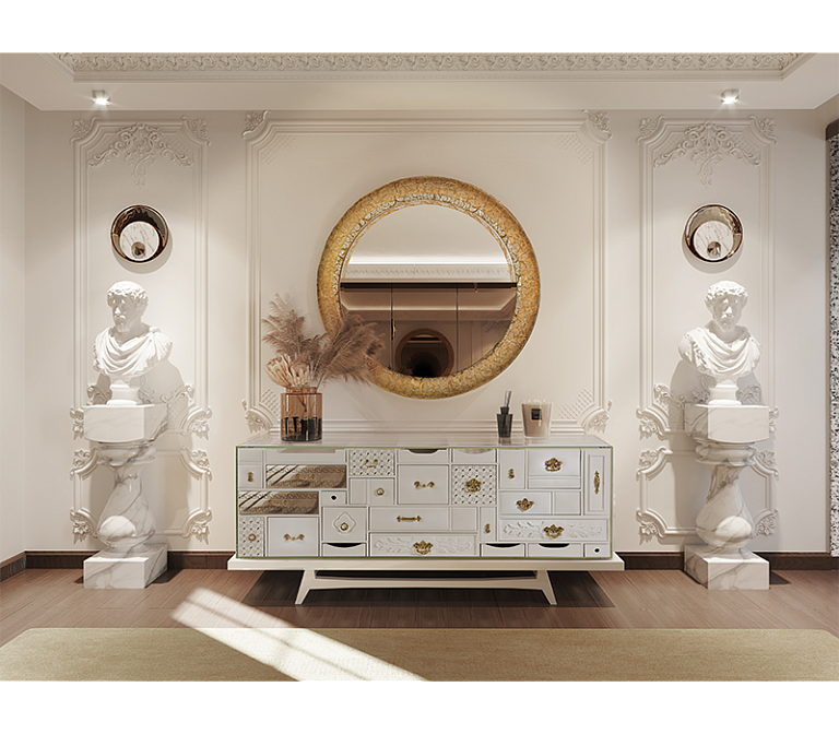 Зеркало интерьерное Boca do Lobo Ring Filigree Mirror - фото-6 | interior market
