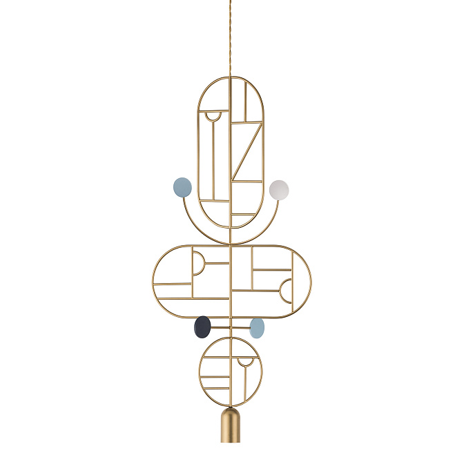 Потолочный светильник NOMON Wooden Dots - фото-1 | interior market