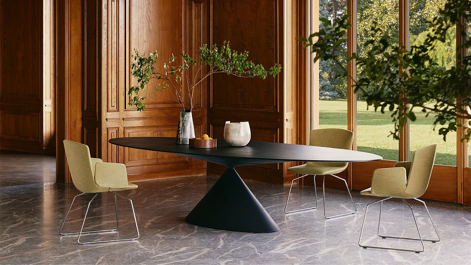 Обеденный стол Desalto Maxi Clay - фото-4 | interior market