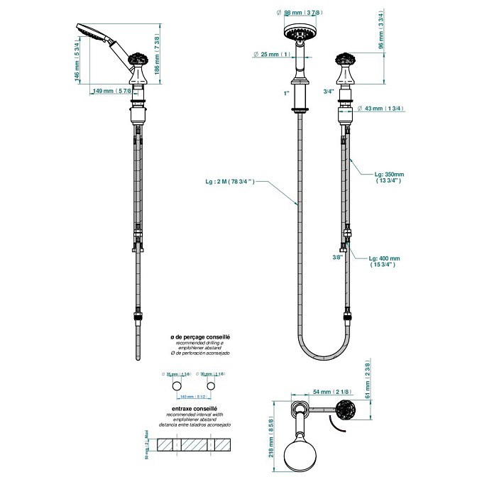 Смеситель для ванны THG Camélia - фото-2 | interior market