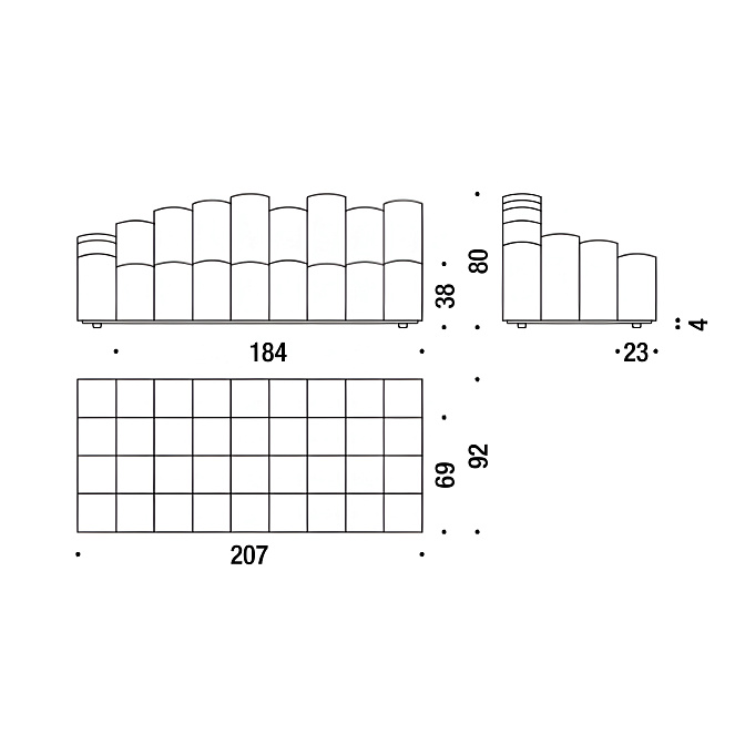 Модульный диван Moroso Do-Lo-Rez - фото-6 | interior market